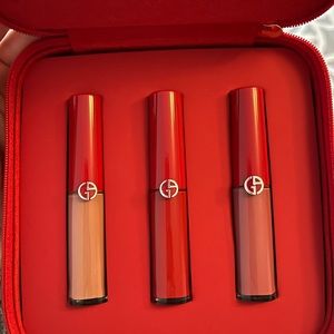 Giorgio Armani Lip Maestro Matte Liquid Lipstick Trio